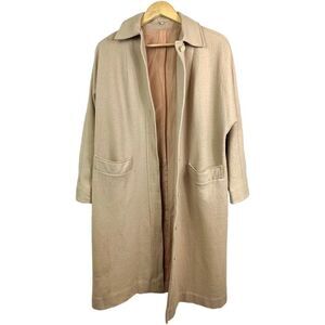 Vintage Tan ILGWU Union Label 1950’s / 1960’s Trench Pea Coat